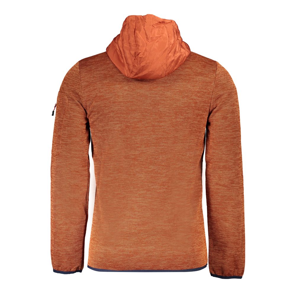 Norway 1963 Marrone polyester men's jacket featuring a classic design and front zipper, suitable for casual wear.