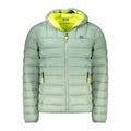 Men's Norway 1963 green polyamide jacket with a front zipper and stand-up collar, lightweight and stylish for outdoor wear.