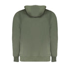 Norway 1963 Verde cotton men's sweatshirt with crew neck and long sleeves, featuring a casual fit and soft fabric.