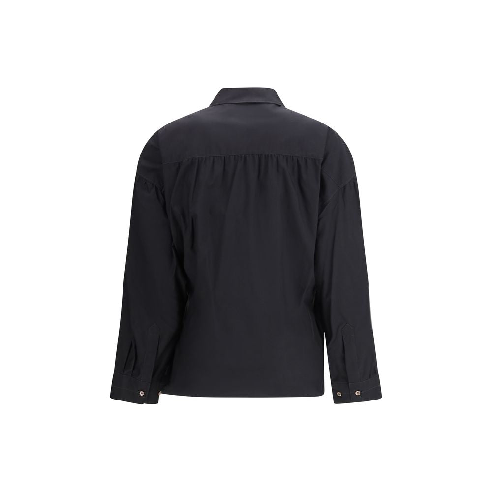 Lemaire Black Cotton Dress Shirt Lemaire