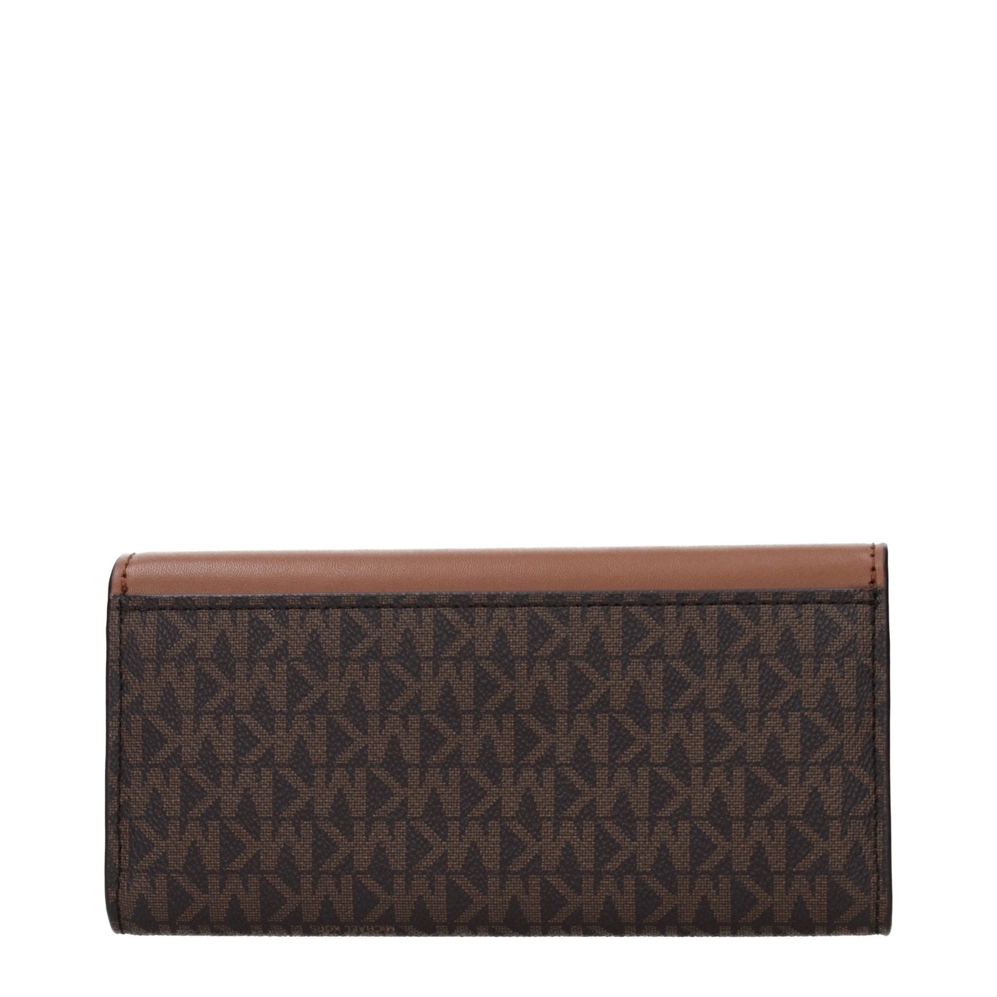 Michael Kors Brown Fabric Wallet Michael Kors