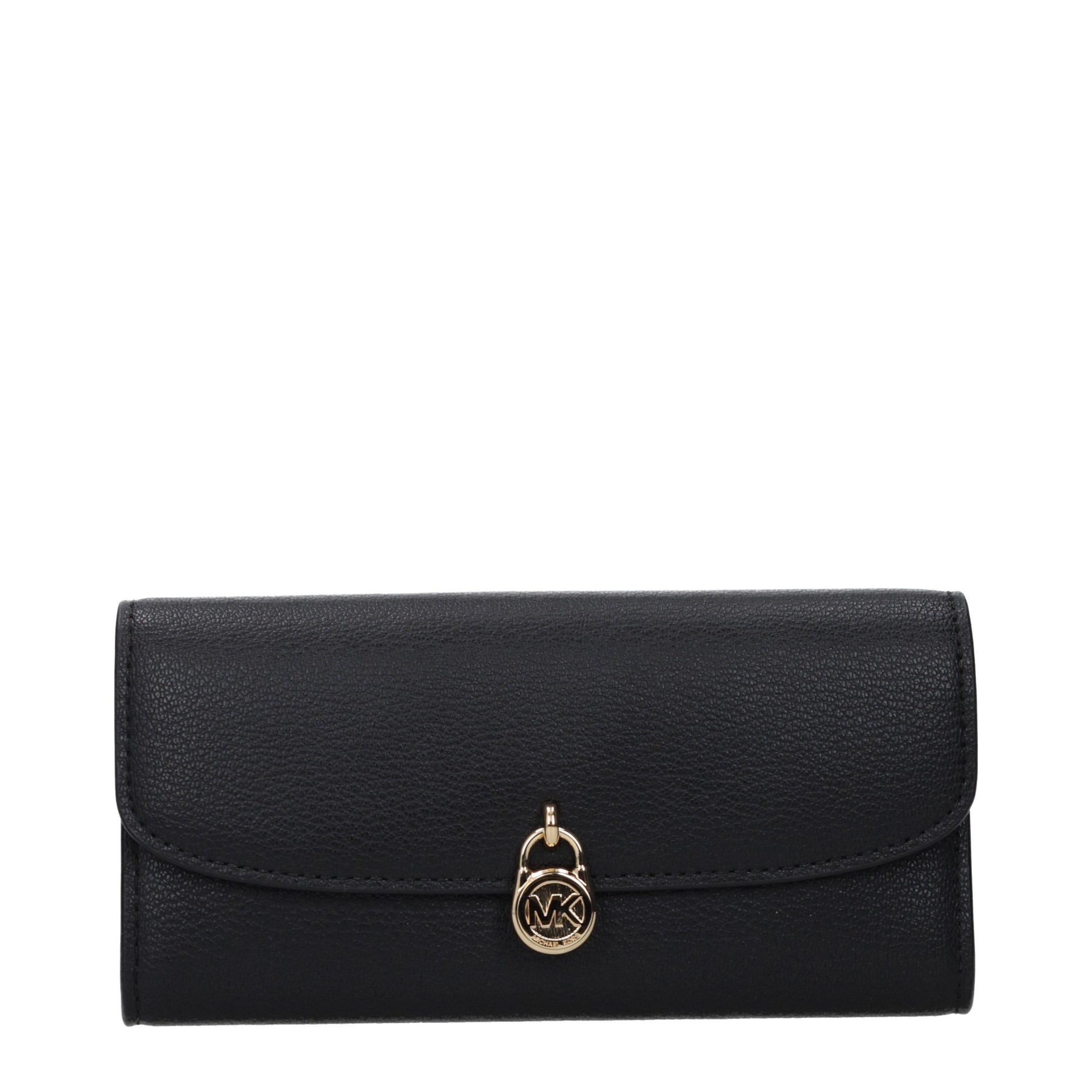Michael Kors Black Leather Wallet Michael Kors