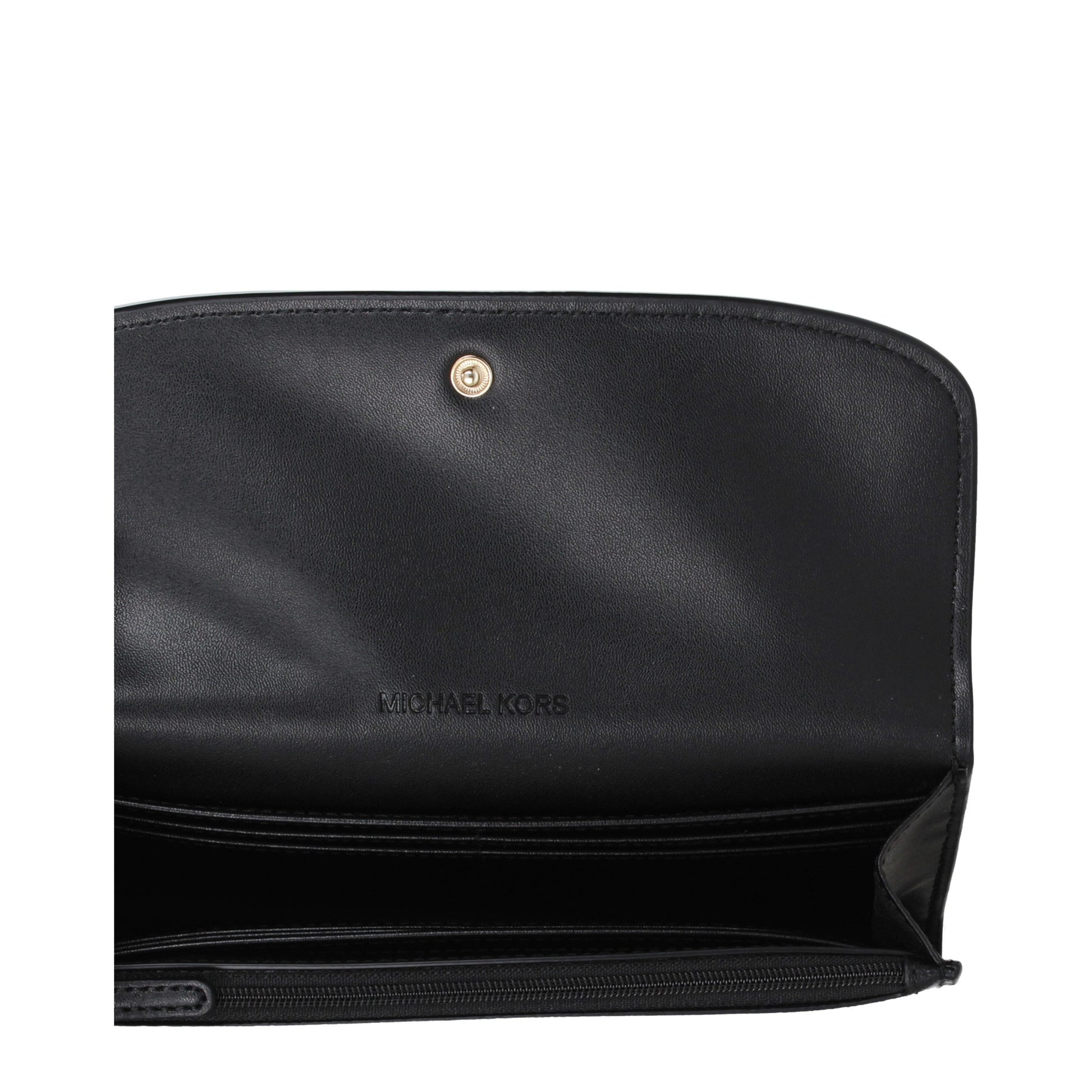 Michael Kors Black Leather Wallet Michael Kors