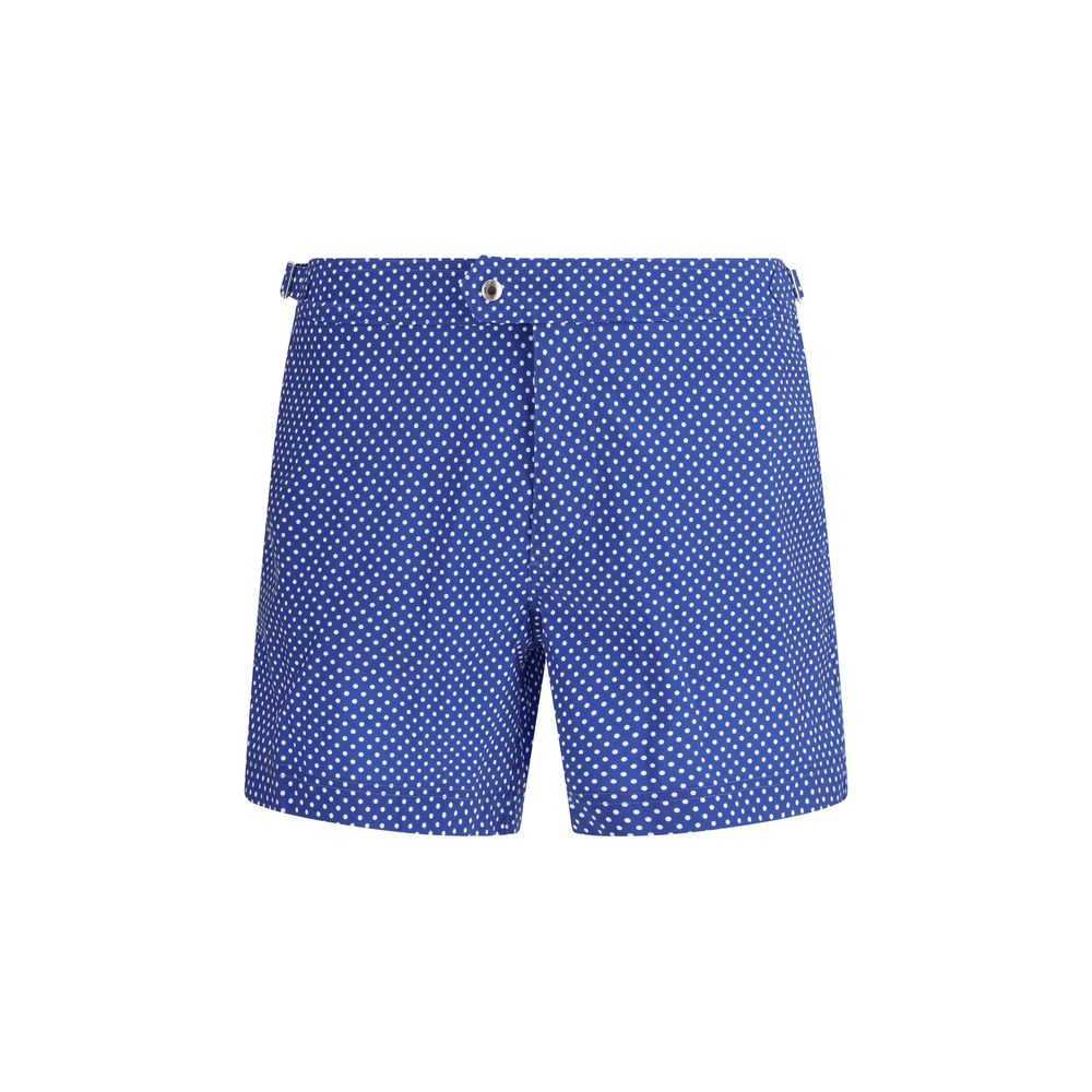 Tom Ford Blue Polyester Short And Mini Shorts Tom Ford