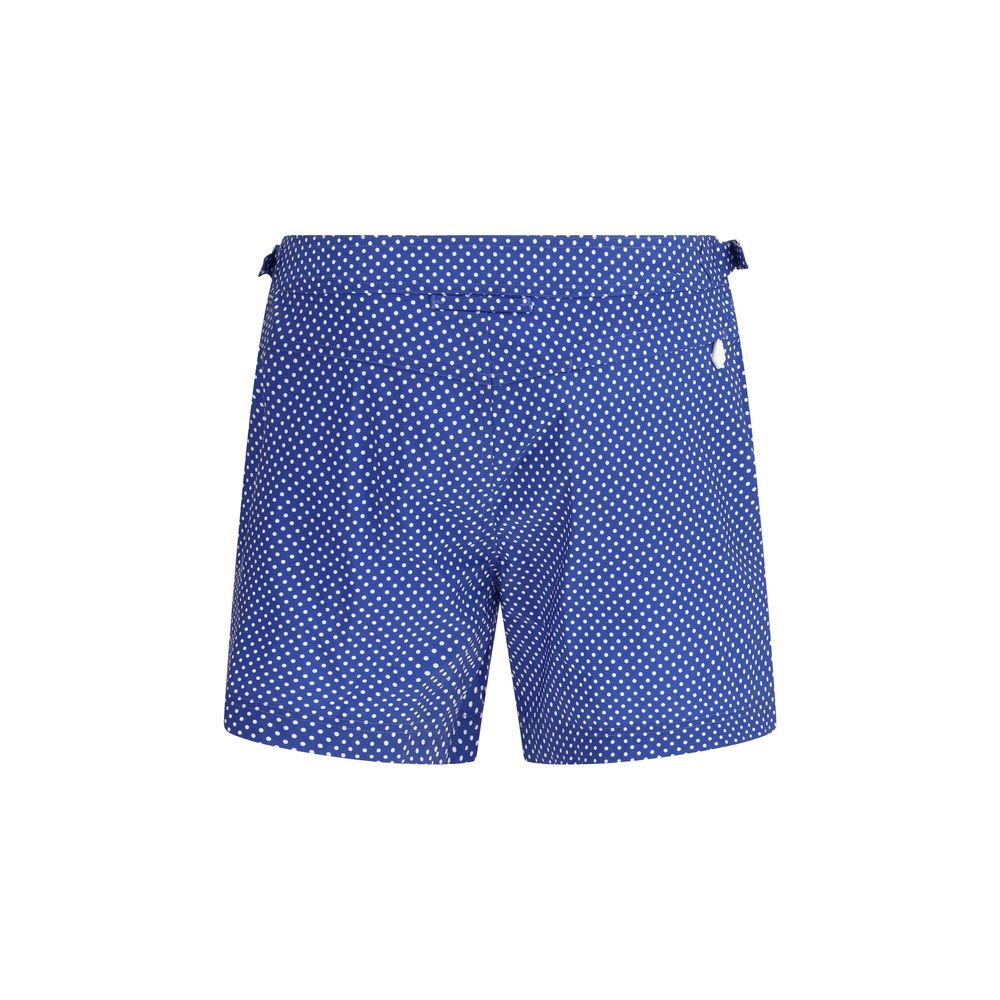 Tom Ford Blue Polyester Short And Mini Shorts Tom Ford