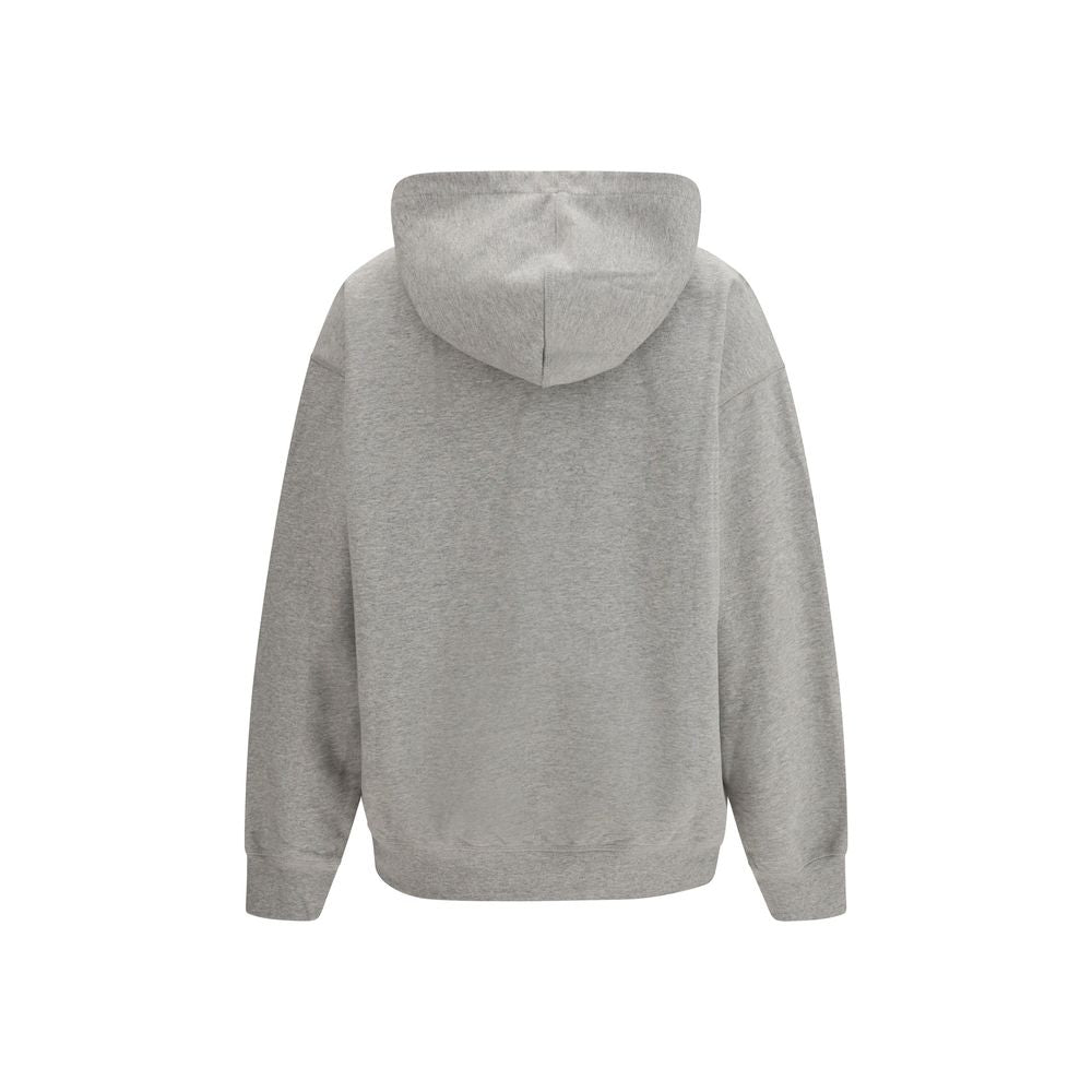 Ganni Gray Cotton Sweatshirt Ganni