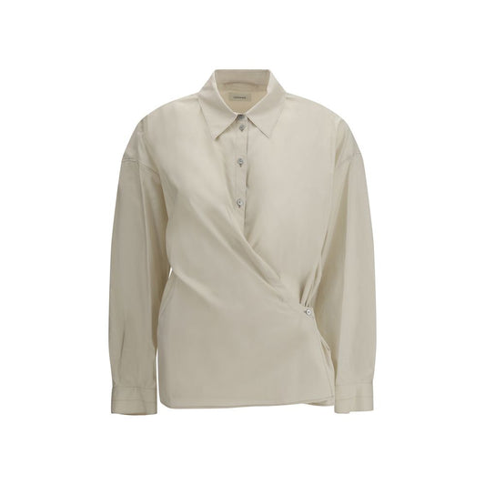 Lemaire Beige Cotton Dress Shirt Lemaire
