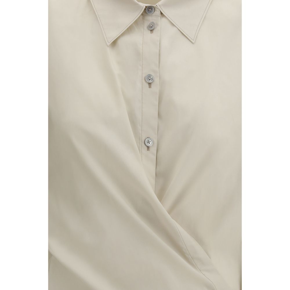 Lemaire Beige Cotton Dress Shirt Lemaire