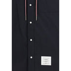 Thom Browne Black Polyamide Sweatshirt