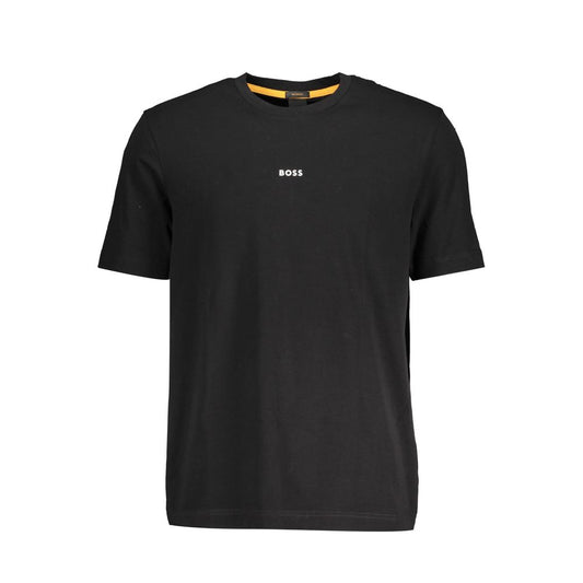 Hugo Boss Black Cotton Men's T-Shirt Hugo Boss