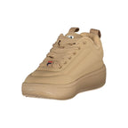 Fila women’s brown polyurethane sneaker with stylish design, cushioned sole, and sporty look for casual wear.