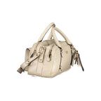 Guess Jeans Beige Polyurethane Women's Handbag Guess Jeans