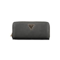 Guess Jeans Black Polyurethane Women Wallet Guess Jeans