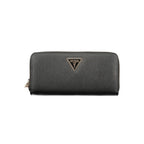Guess Jeans Black Polyurethane Women Wallet Guess Jeans