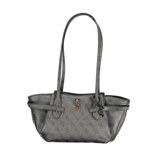 Guess Jeans Black Polyurethane Women's Handbag Guess Jeans