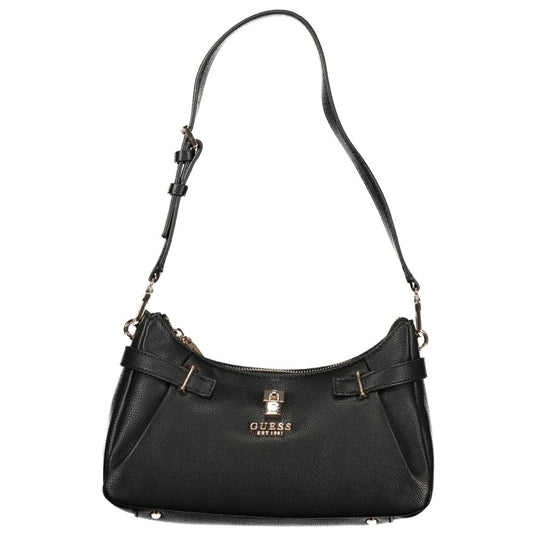 Guess Jeans Black Polyurethane Women Handbag Guess Jeans