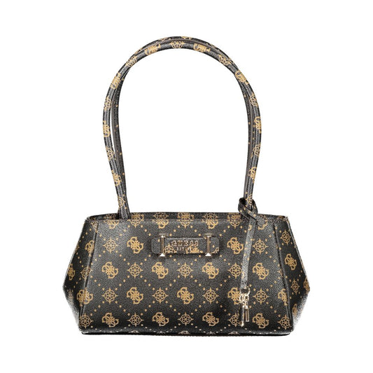 Guess Jeans Marrone Poliuretano Women Handbag Guess Jeans