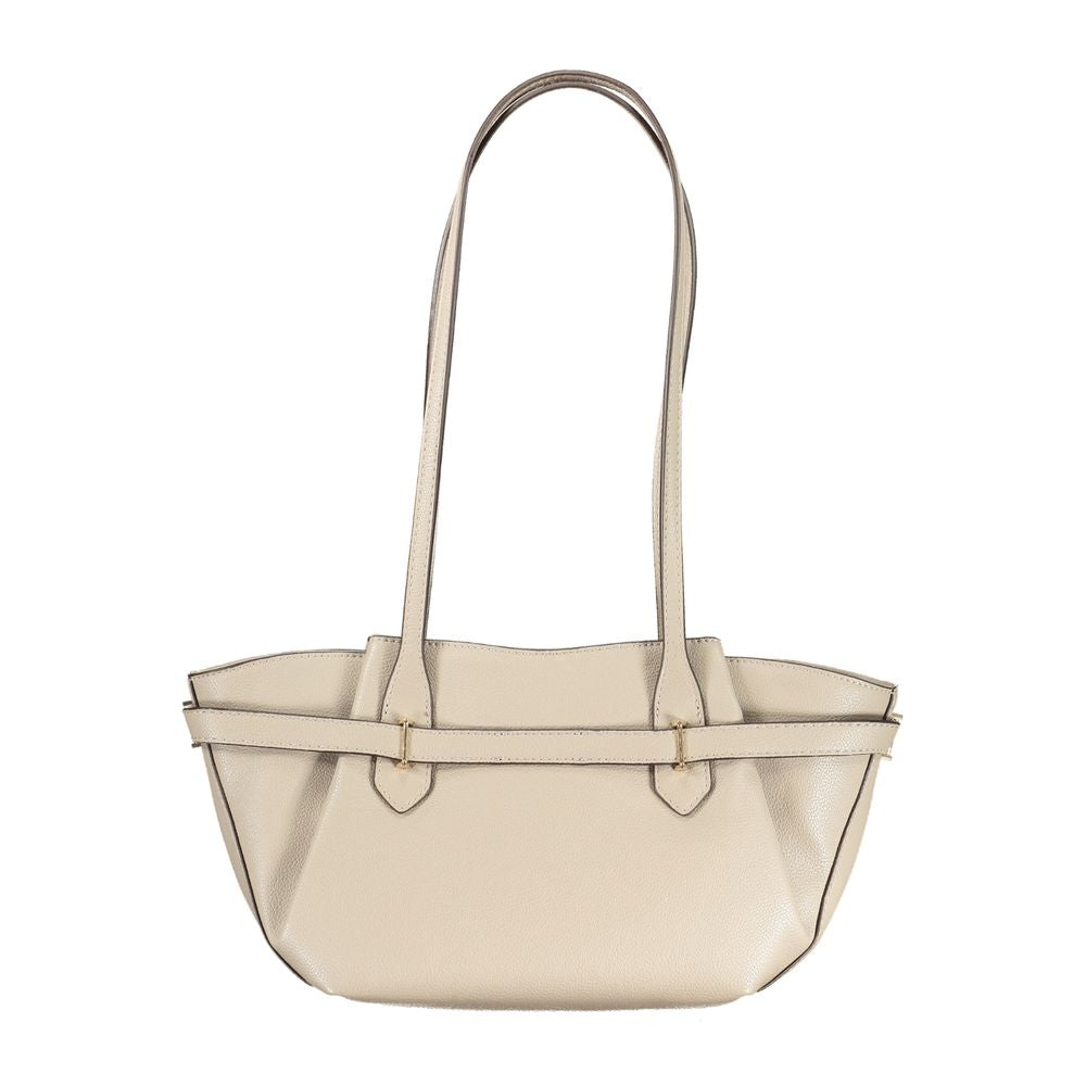 Guess Jeans Beige Polyurethane Women Handbag - Eljoys Fashion 