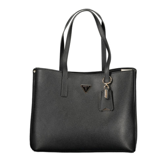 Guess Jeans Black Polyurethane Women's Handbag Guess Jeans