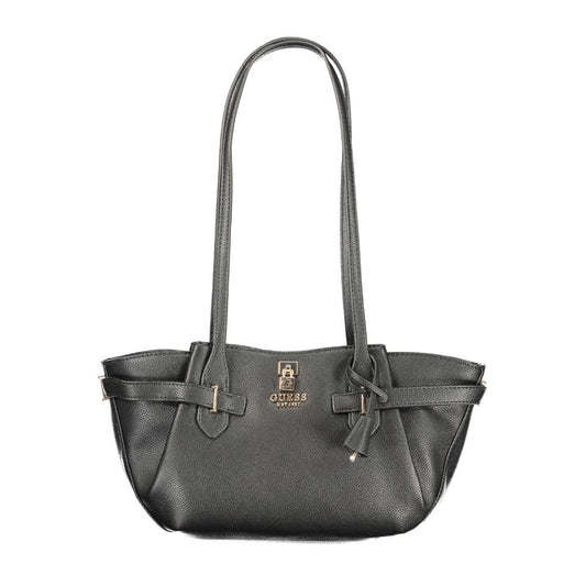 Guess Jeans Nero Polyurethane Women Handbag Guess Jeans