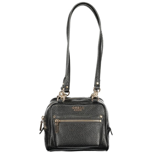 Guess Jeans Nero Polyurethane Women Handbag Guess Jeans