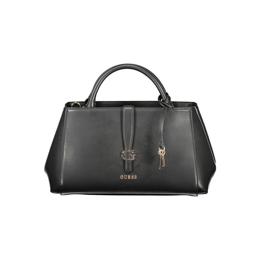Guess Jeans Black Polyurethane Women Handbag Guess Jeans