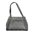 Guess Jeans Nero Poliuretano Women Handbag - Eljoys Fashion 