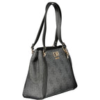 Guess Jeans Nero Poliuretano Women Handbag - Eljoys Fashion 