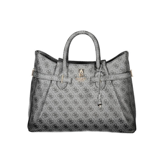 Guess Jeans Black Polyurethane Women Handbag Guess Jeans