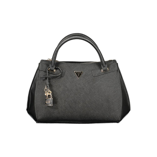 Guess Jeans Black Polyurethane Women Handbag Guess Jeans