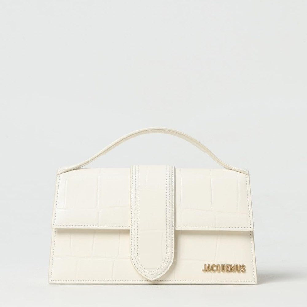 Jacquemus Ivory Cocco Le Grand Bambino Handbag Jacquemus