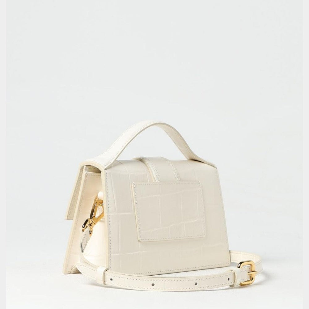 Jacquemus Ivory Cocco Le Grand Bambino Handbag Jacquemus