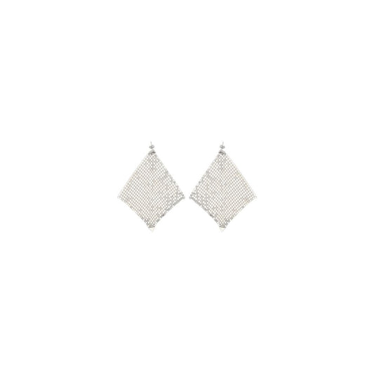 Rabanne Silver Brass Earrings Rabanne