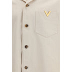 Valentino Garavani Beige Denim Shirt Valentino Garavani