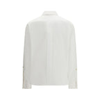 Max Mara White Cotton Dress Shirt