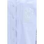 Thom Browne Blue Cotton Pattern Shirt