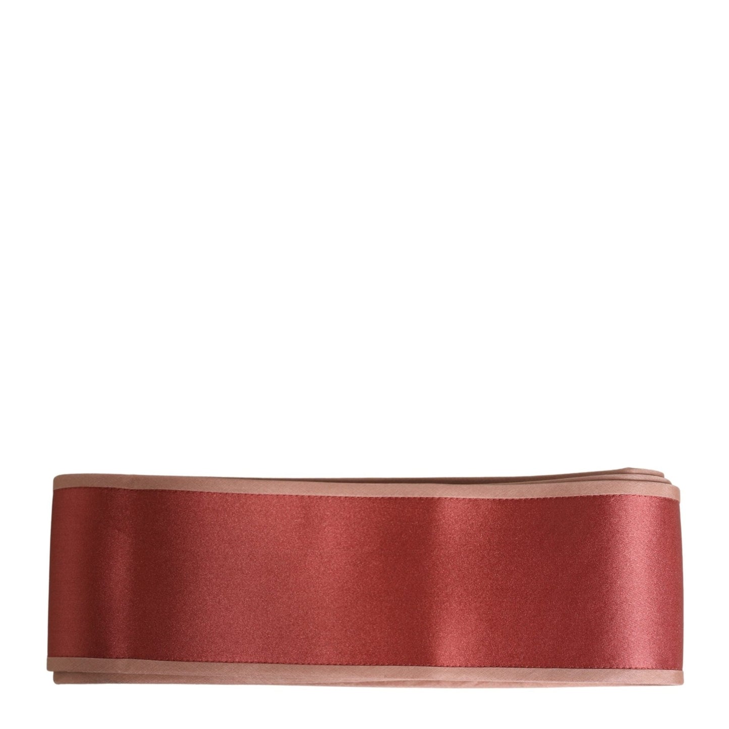Dolce & Gabbana Pink Silk Satin Waist Women Cintura Belt