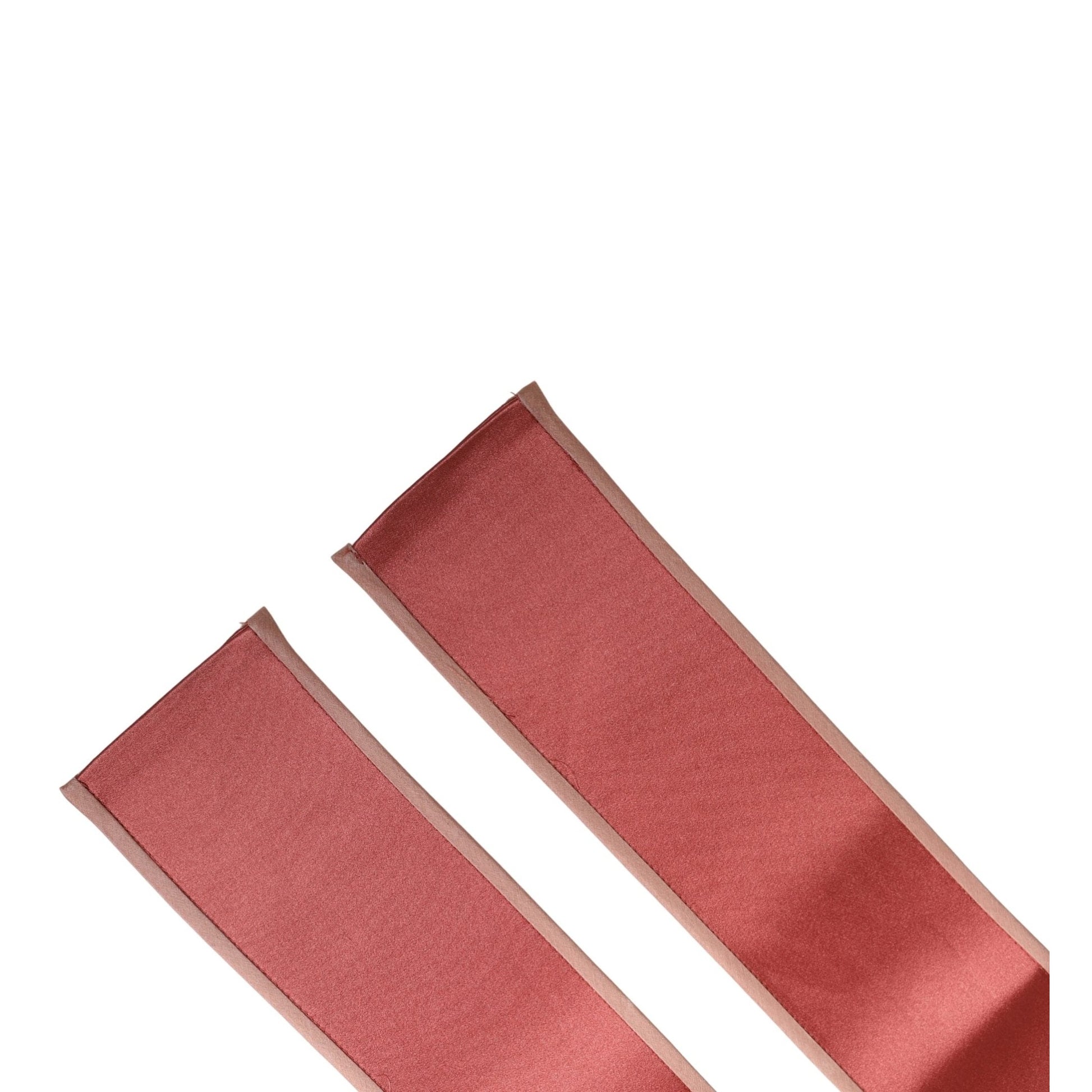 Dolce & Gabbana Pink Silk Satin Waist Women Cintura Belt