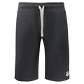 Black North Sails men's cotton sweatpant with elastic waistband and relaxed fit, ideal for casual and comfortable wear.