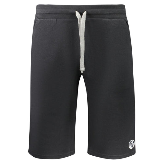 North Sails Black Cotton Men's Sweatpant North Sails