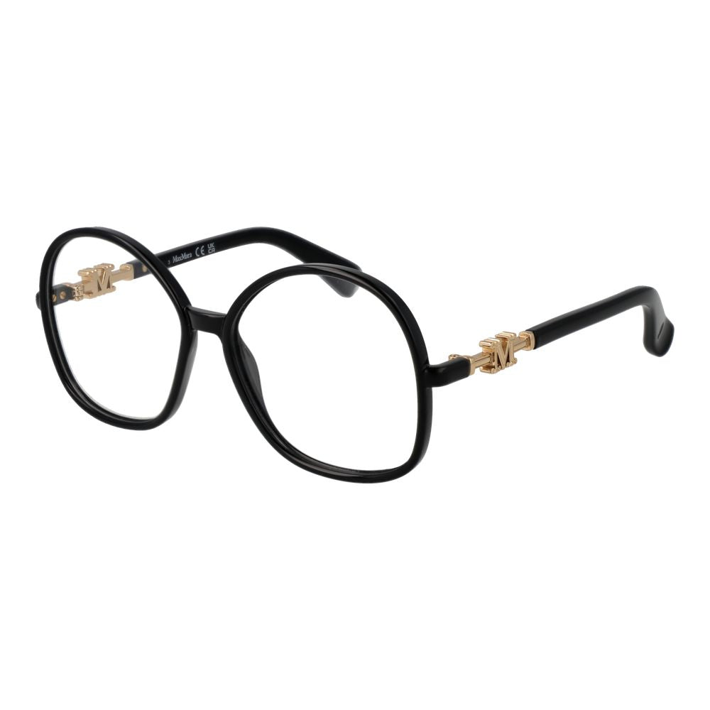 Max Mara Black Plastic Glasses Frames
