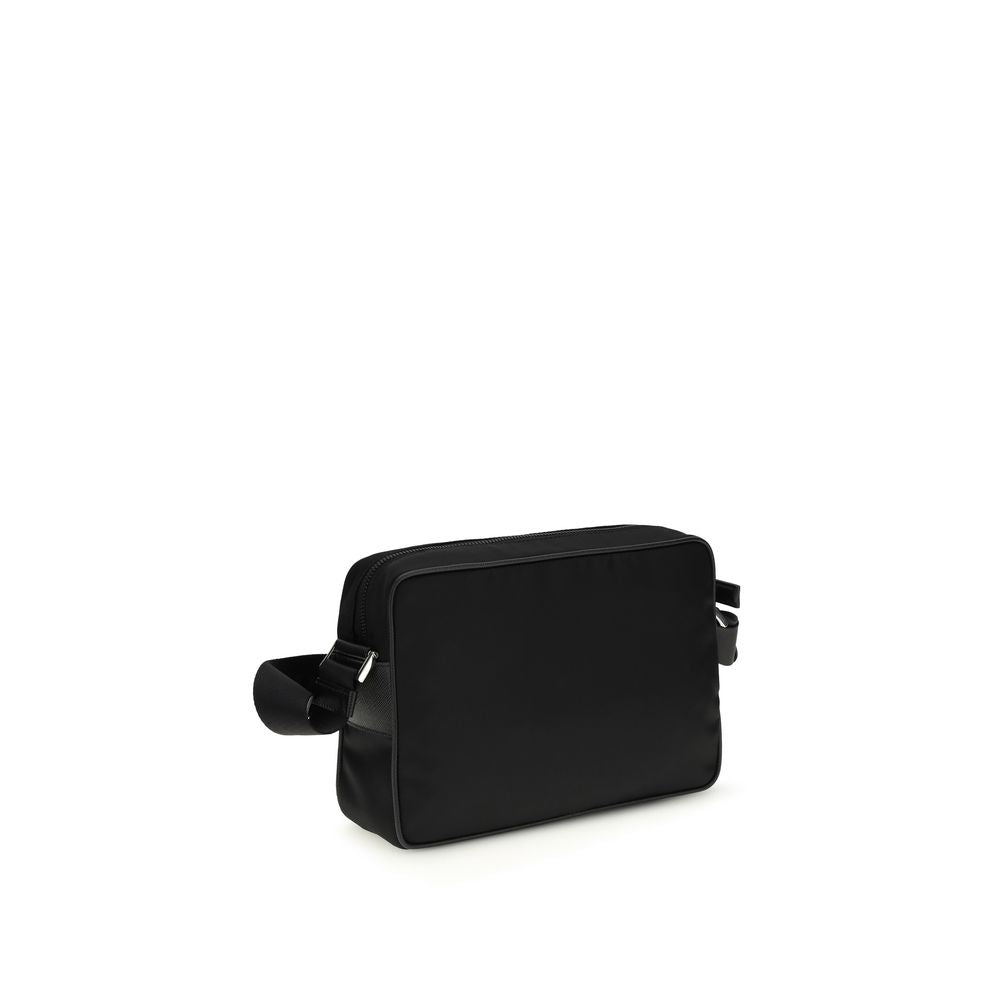 Prada Black Recycled Polyamide Shoulder Bag Prada