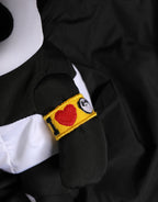 Dolce & Gabbana Men Black Polyester Panda Stuffed Ecobag Bag - Eljoys Fashion 