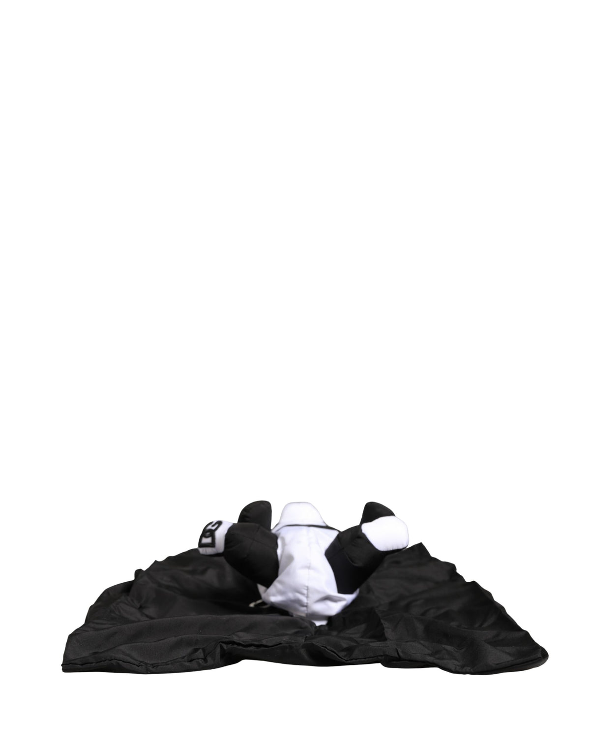 Dolce & Gabbana Men Black Polyester Panda Stuffed Ecobag Bag - Eljoys Fashion 