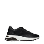 Jimmy Choo black fabric athletic sneakers with sleek design and comfortable fit, perfect for casual and active wear.