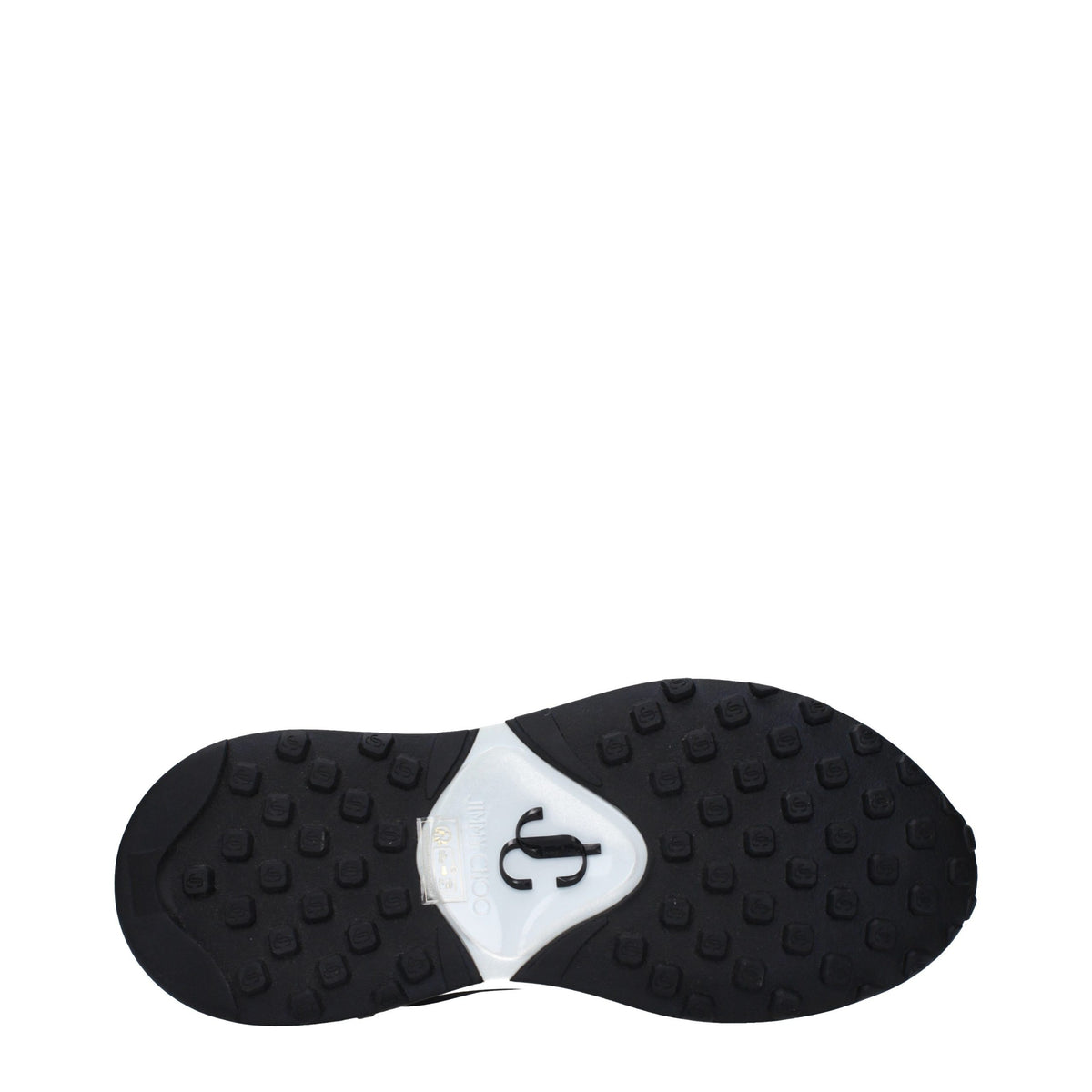 Jimmy Choo black fabric athletic sneakers with sleek design and comfortable fit, ideal for casual and active wear.