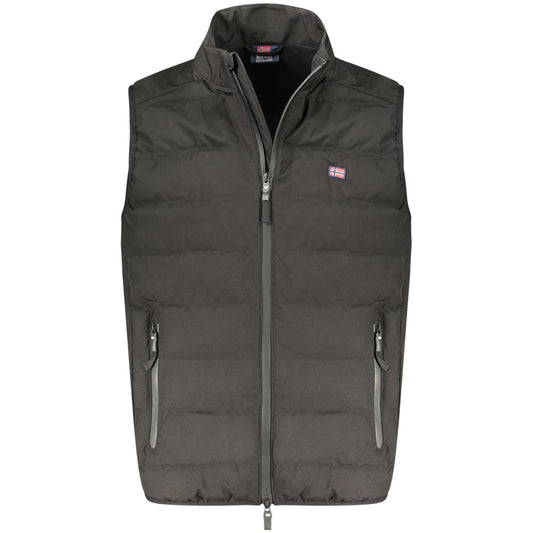 Norway 1963 Black Polyester Men's Vest Norway 1963