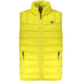 Norway 1963 Giallo Poliammide men's vest showing bright yellow fabric and zipper closure, lightweight and stylish outerwear.