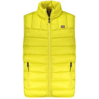Norway 1963 Giallo Poliammide men's vest showing bright yellow fabric and zipper closure, lightweight and stylish outerwear.