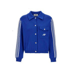 Autry Blue Nylon Cardigan
